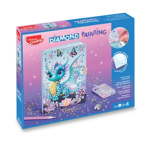 Maped Creativ Diamantmalerei-Set – Geheimes Tagebuch